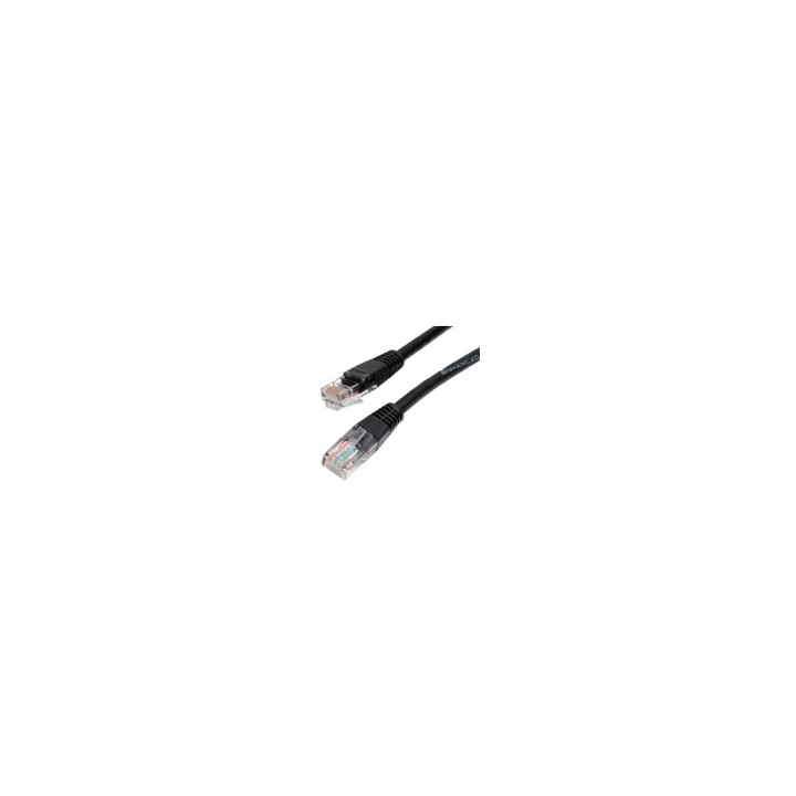 Gembird PP12-0.5M/BK Latiguillo de red rj45 cat5e 0.5m negro