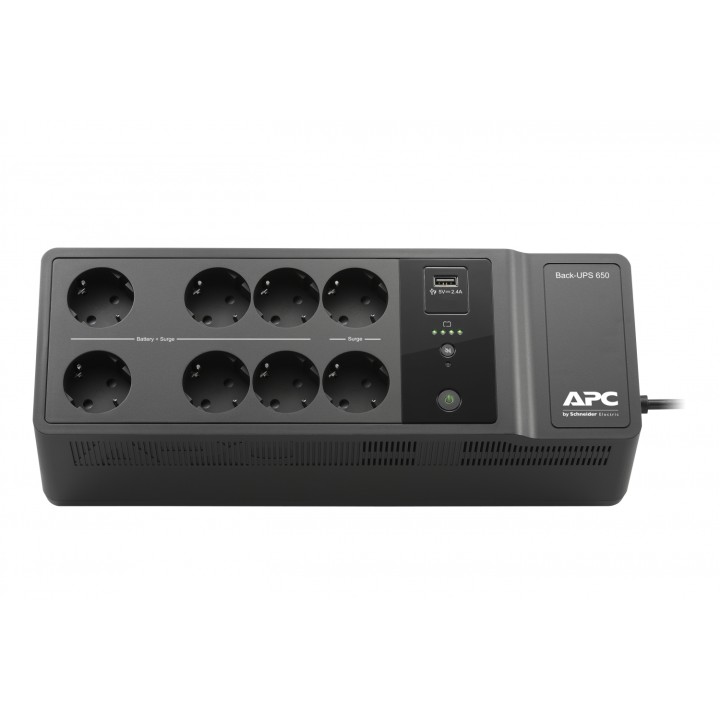APC Back-UPS 650VA 230V 1 USB charging port - (Offline-) USV En espera (Fuera de lÍ­nea) o Standby (Offline) 400 W