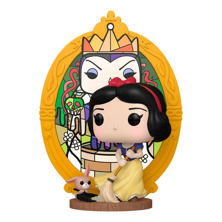 Figura POP Deluxe Disney Snow White Blancanieves Evil Queen Stained Glass