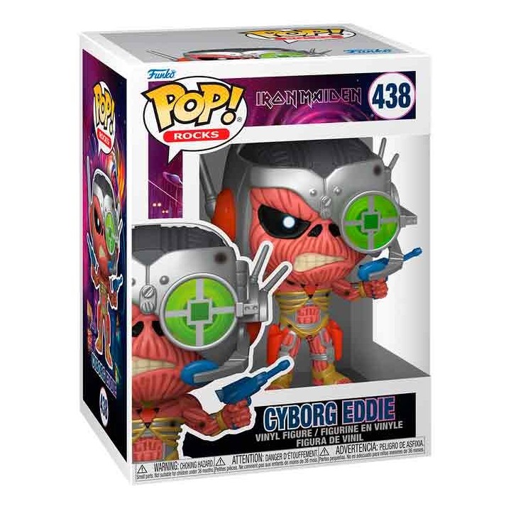 Figura POP Iron Maiden Cyborg Eddie