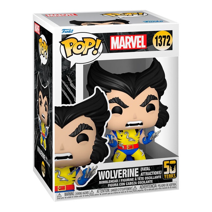 Figura POP Marvel Wolverine 50th Anniversary - Wolverine Fatal Attractions