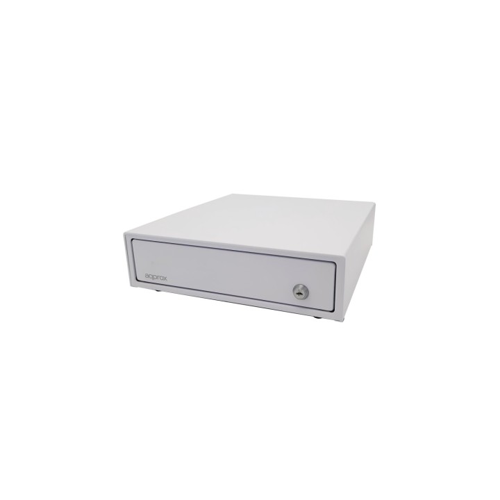 approx Cajón Portamonedas CASH33WH 33x36cm Blanco appCASH33WH