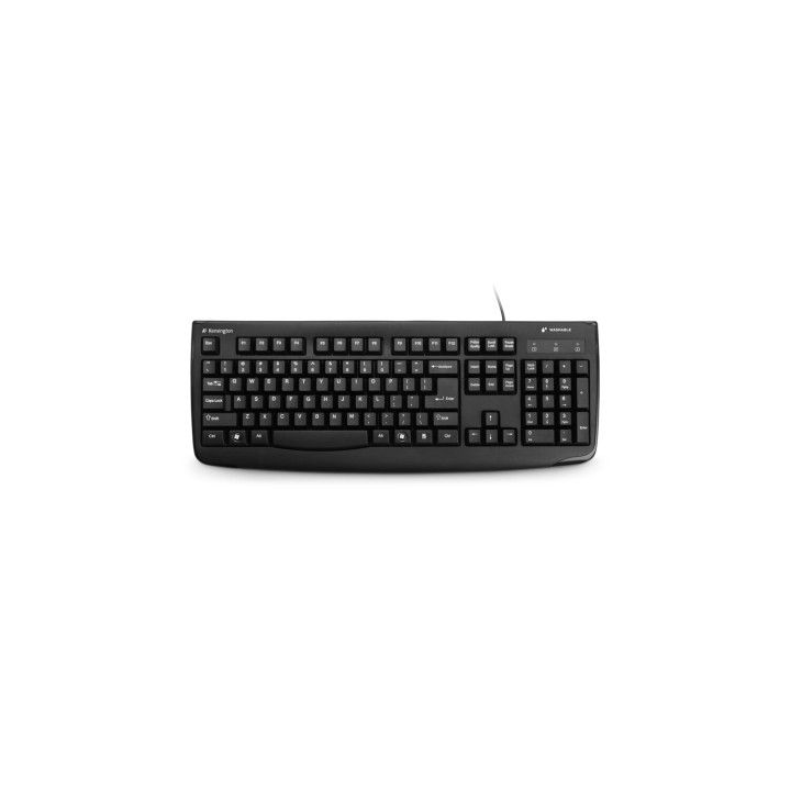 Kensington Teclado USB lavable Pro Fit negro