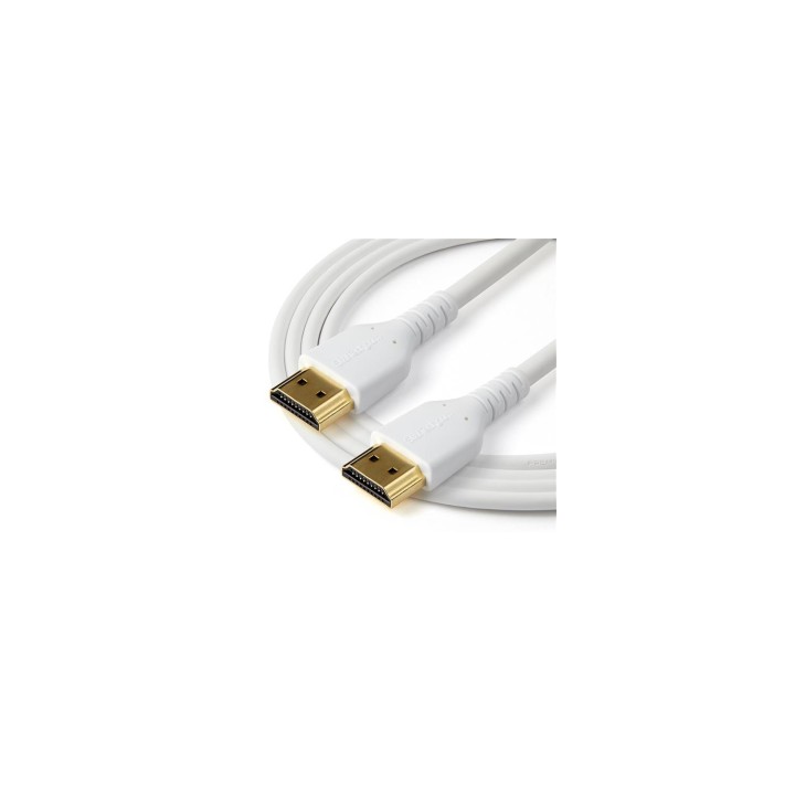 StarTech.com Cable hdmi macho a macho 2m blanco RHDMM2MPW