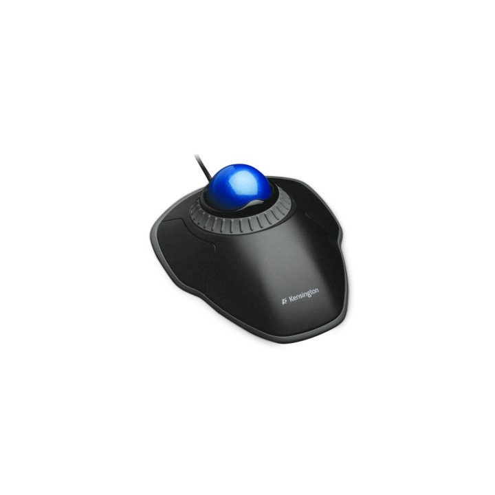 KENSINGTON Trackball Orbit&reg; con anillo de desplazamiento óptico USB tipo A ambidextro Negro