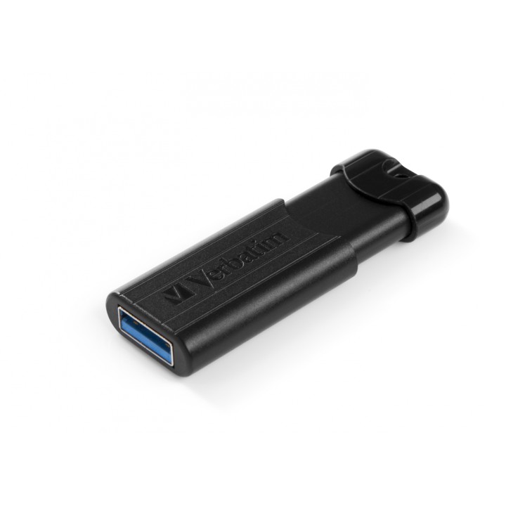 Verbatim PinStripe 3.0 Memoria USB 3.0 128GB Negro 49319