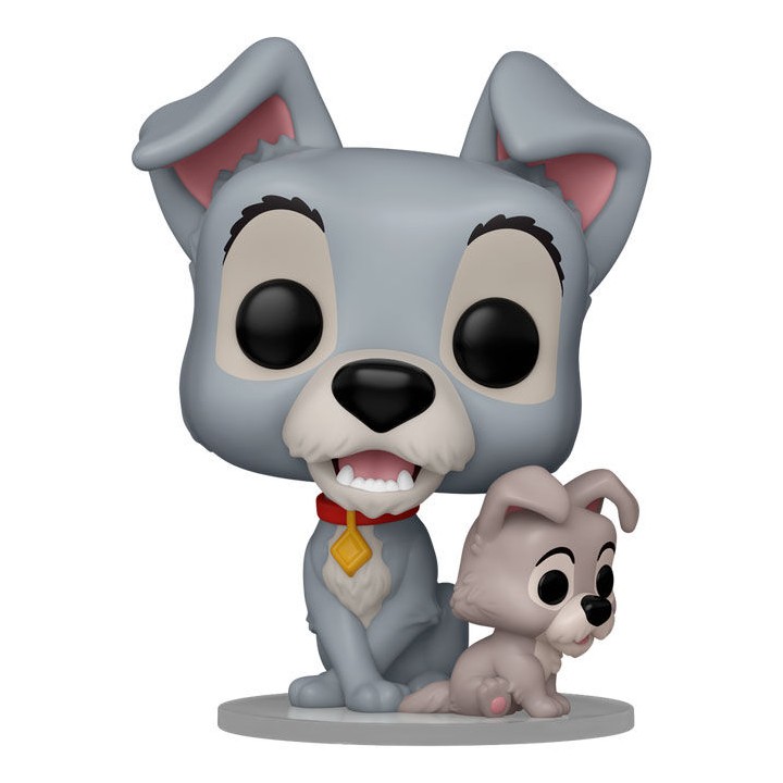 Figura POP Disney La Dama y el Vagabundo Tramp with Puppy