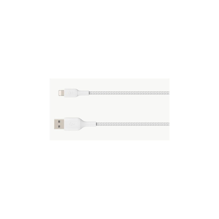 Cable Belkin de conector Lightning macho/USB A macho 1 m Blanco