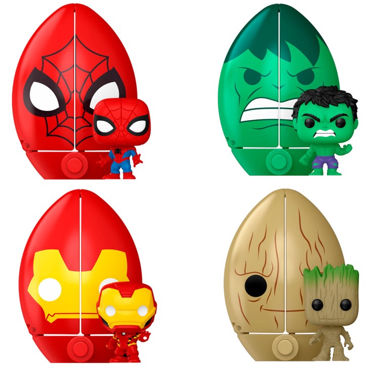 Figura huevo Pocket POP Marvel surtido