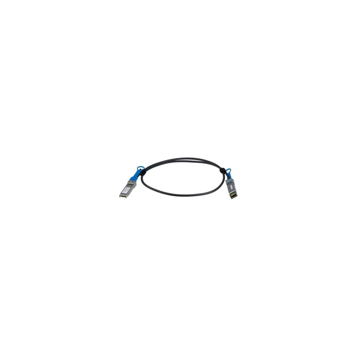 StarTech.com Cable conexion twinax direct-Attach SFP+ macho a macho compatible con HP 1m negro J9281BST