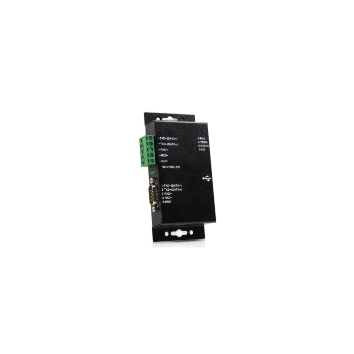 StarTech.com Adaptador USB a Serie Serial RS422 485 un Puerto DB9 o Bloque de Conexión con Aislamiento