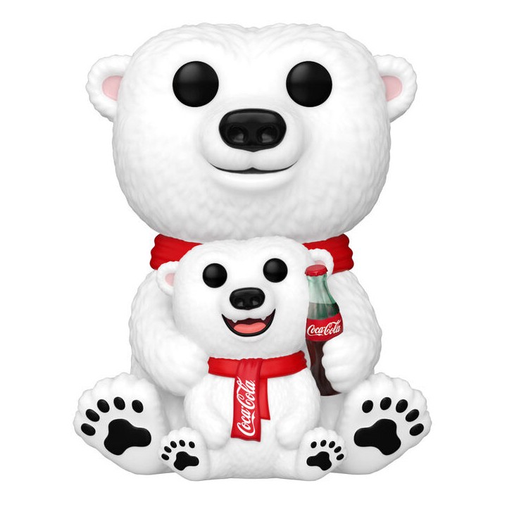 Figura POP Coca -Cola Polar Bear with Cub