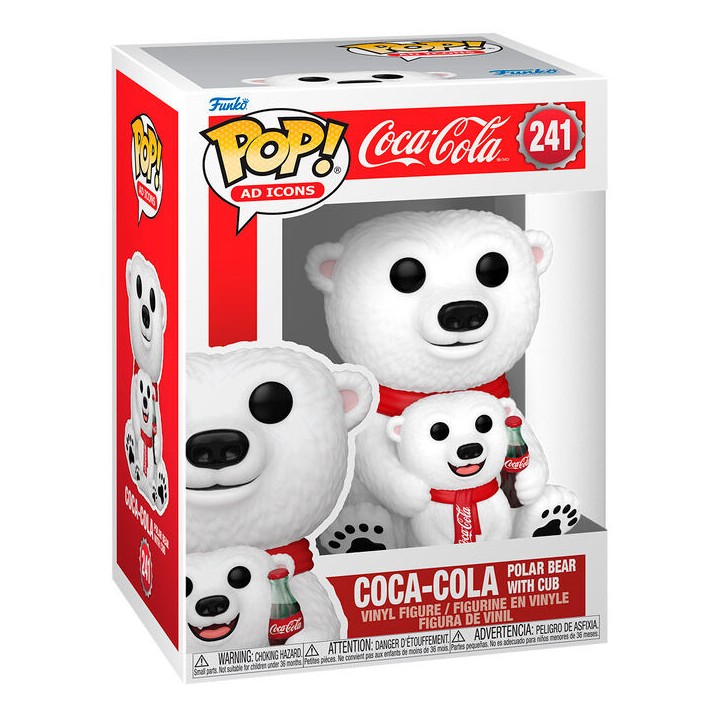 Figura POP Coca -Cola Polar Bear with Cub
