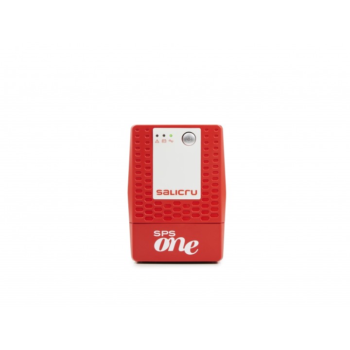 SALICRU SPS 900 IEC â€“ Sistema de Alimentación Ininterrumpida (SAI/UPS) de 900 VA Line-interactive (Tipo de tomas IEC) Rojo,