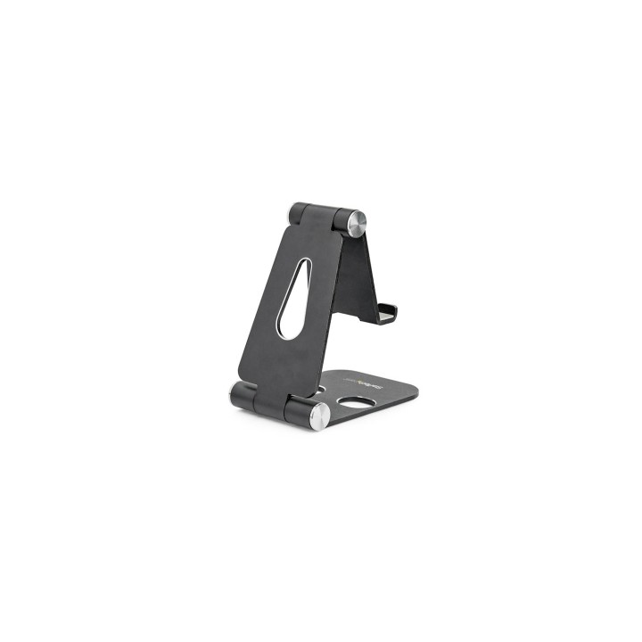 StarTech.com Soporte para tablet y smartphone universal multiangulo de aluminio negro USPTLSTNDB