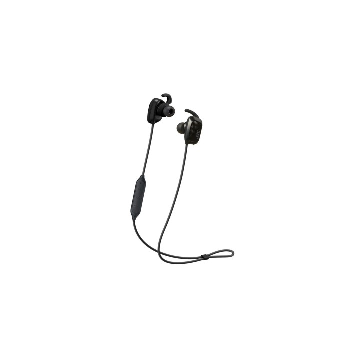 JVC HA-ET65BV-B Auriculares gancho de oreja, Dentro de oÍ­do, Banda para cuello Bluetooth Negro