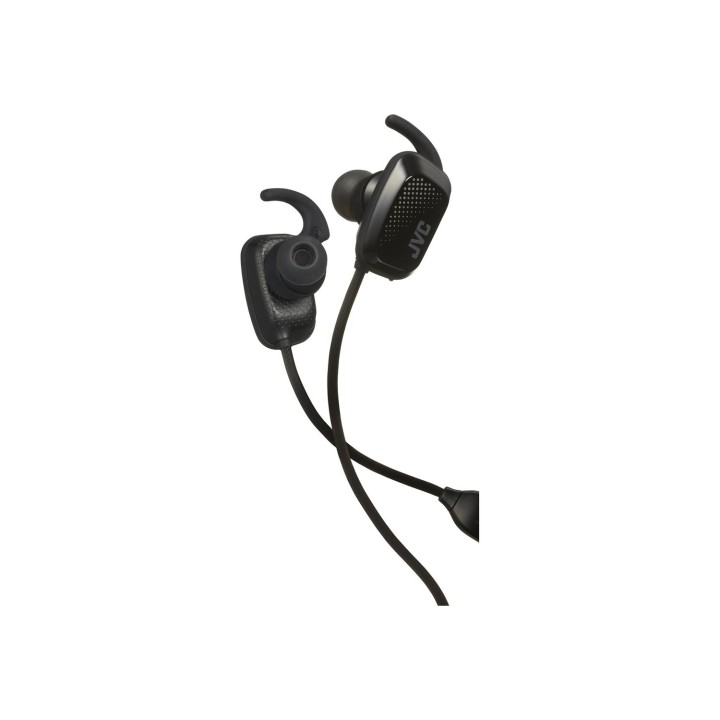 JVC HA-ET65BV-B Auriculares gancho de oreja, Dentro de oÍ­do, Banda para cuello Bluetooth Negro
