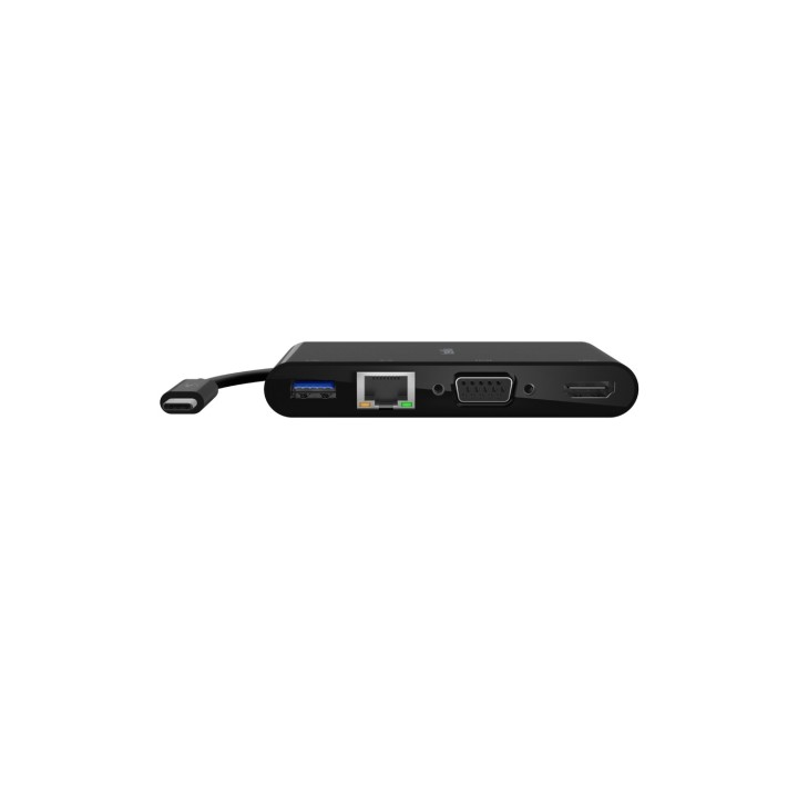 Belkin AVC004BTBK hub de interfaz USB 3.2 Gen 1 3.1 Gen 1 Type-C Negro