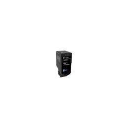 Lexmark 74C2SCE cartucho de tóner 1 pieza Original Cian