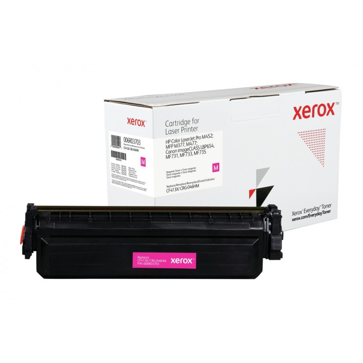 Toner xerox magenta everyday compatible hp CF413X CRG-046HM 5000 paginas 006R03703