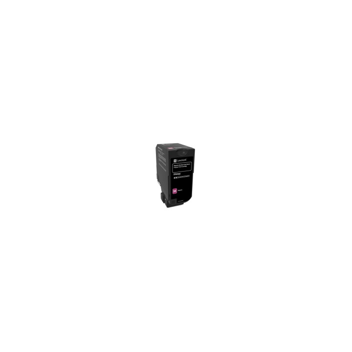 Lexmark 74C2SM0 cartucho de tóner 1 pieza Original Magenta