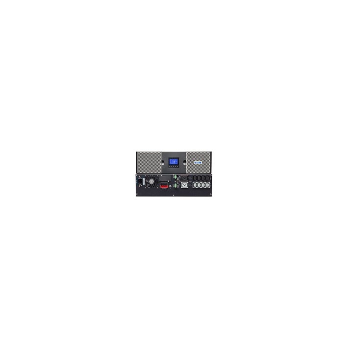 EATON sistema de alimentación ininterrumpida (UPS) Doble conversión (en lÍ­nea) 3000 VA, 3000 W, 10 salidas AC (3U) Negro