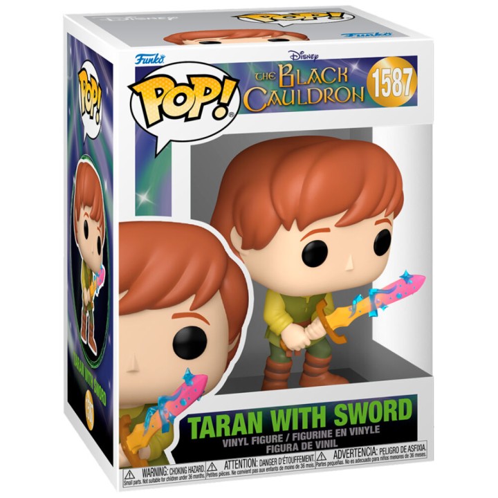 Figura POP Disney El Caldero Negro Taran With Sword