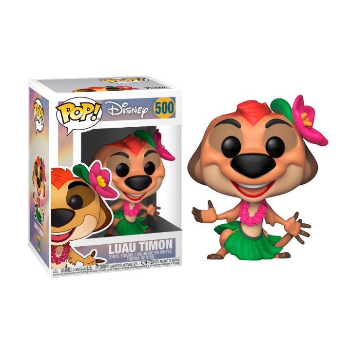 Figura POP Disney El Rey Leon Luau Timon