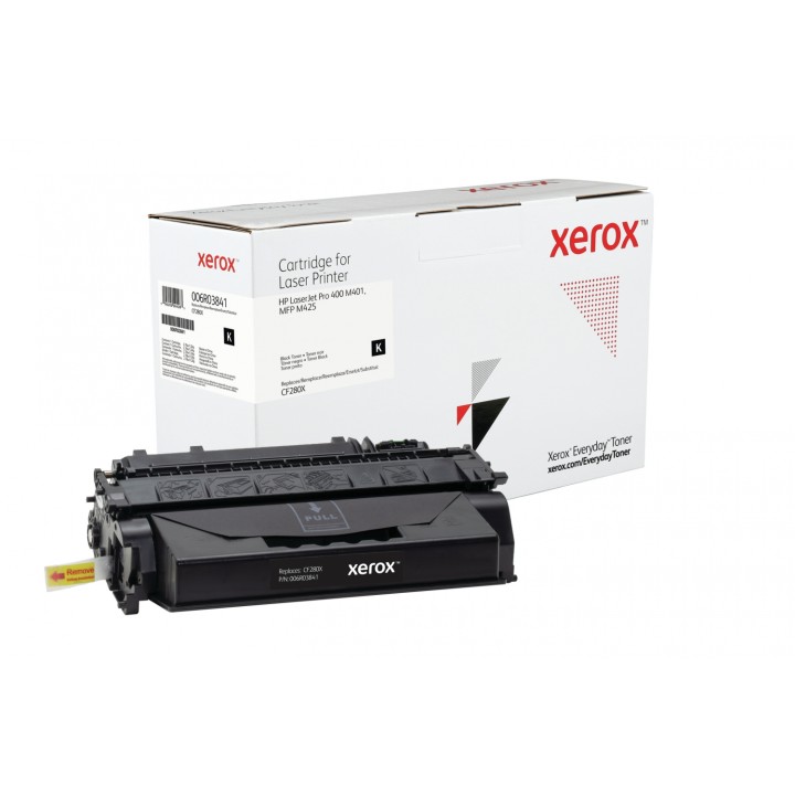 Toner xerox negro everyday compatible HP CF280X 6900 paginas 006R03841