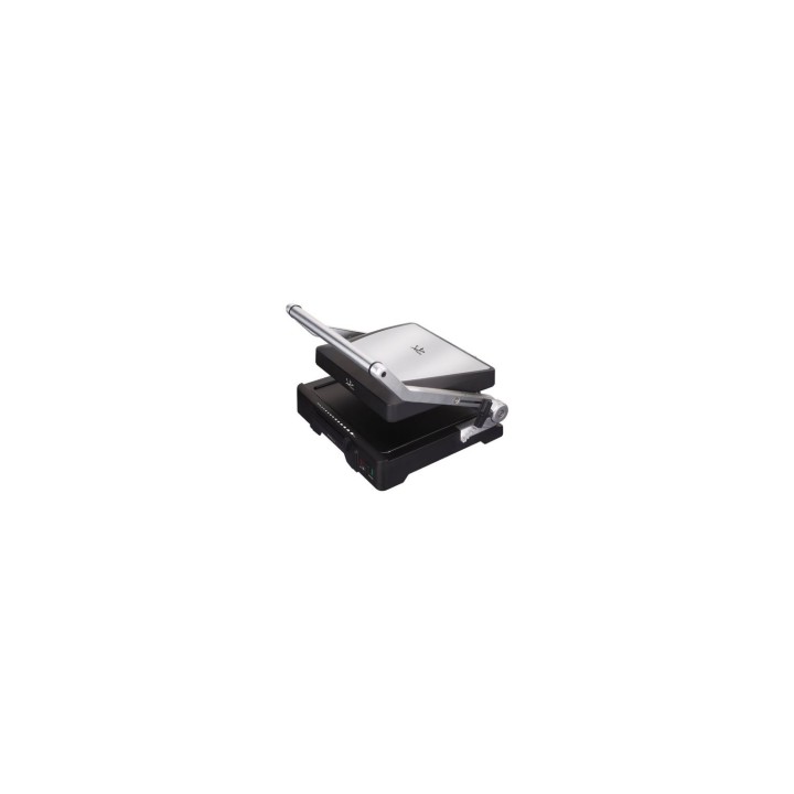 GRILL JATA 2000W PLACAS MIXTAS APERTURA 180Âº SUPERIOR BASCULANTE CUERPO ALUMINIO FUNDIDO NEGRO GR1100