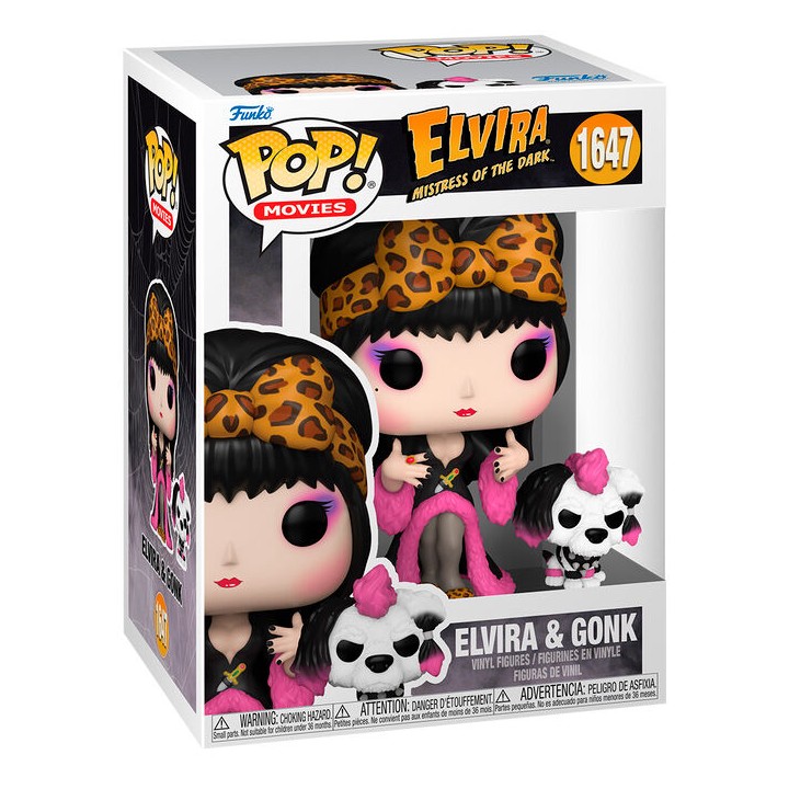 Figura POP Elvira Mistress of the Dark Elvira & Gonk