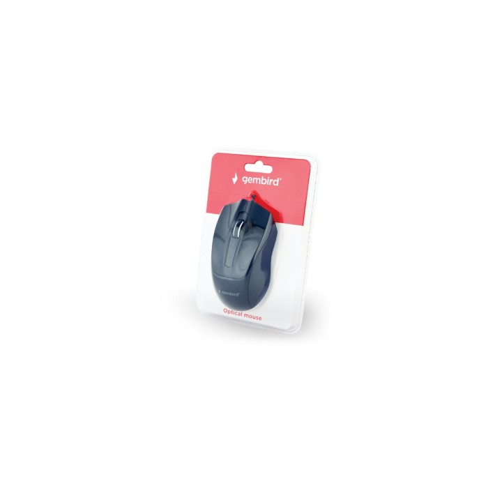Gembird MUS-3B-01 ratón Ambidextro USB tipo A Í“ptico 1000 DPI