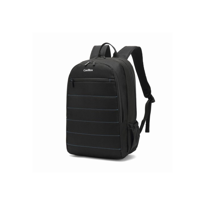 Mochila portatil coolbox 15.6P impermeable Negro