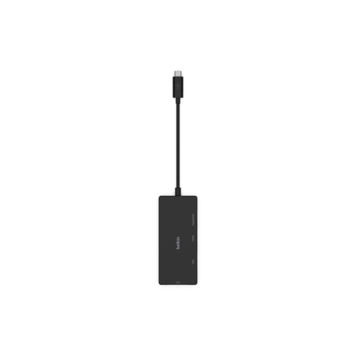 Belkin AVC003BTBK hub de interfaz USB 3.2 Gen 1 3.1 Gen 1 Type-C Negro