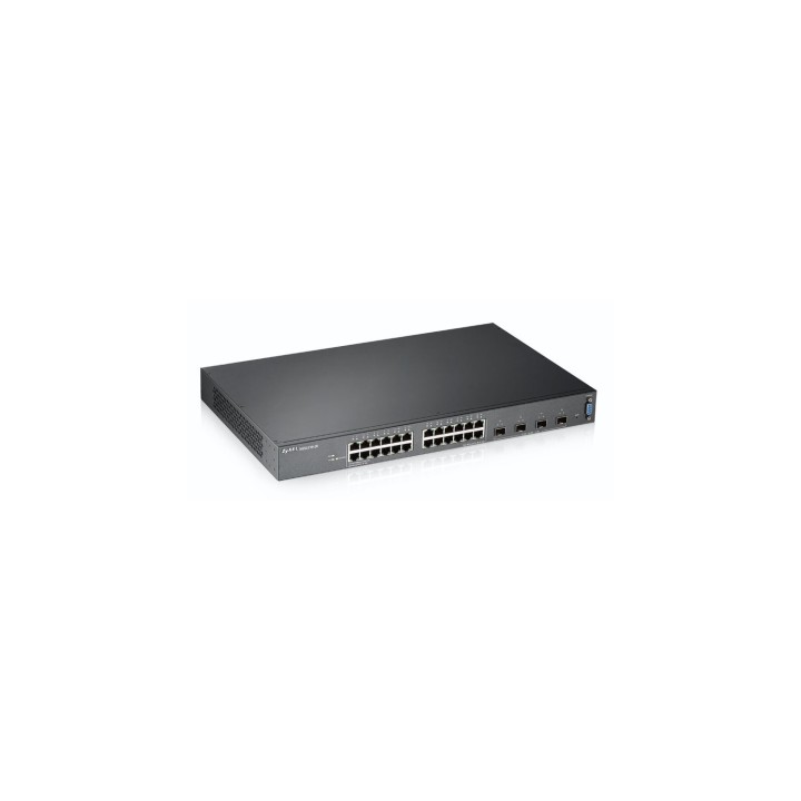 Zyxel XGS2210-28 Gestionado L2 Gigabit Ethernet (10/100/1000) 1U Negro