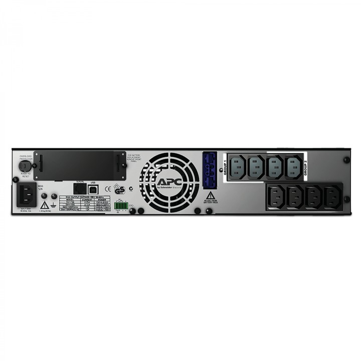 APC Smart-UPS LÍ­nea interactiva 1000 VA, 800 W, 8 salidas AC Negro