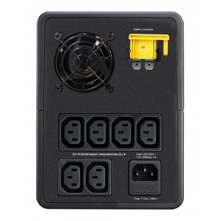 APC Easy UPS LÍ­nea interactiva 1600 VA, 900 W, 6 salidas AC Negro