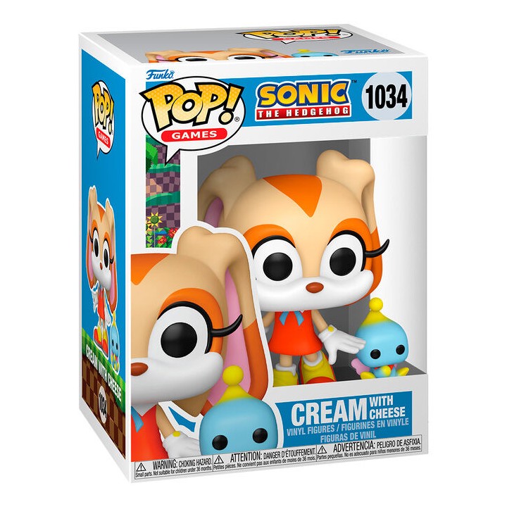 Figura POP Sonic The Hedgehog Cream with Cheese