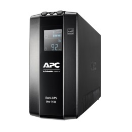 APC sistema de alimentación ininterrumpida (UPS) LÍ­nea interactiva 900 VA, 540 W, 6 salidas AC Negro
