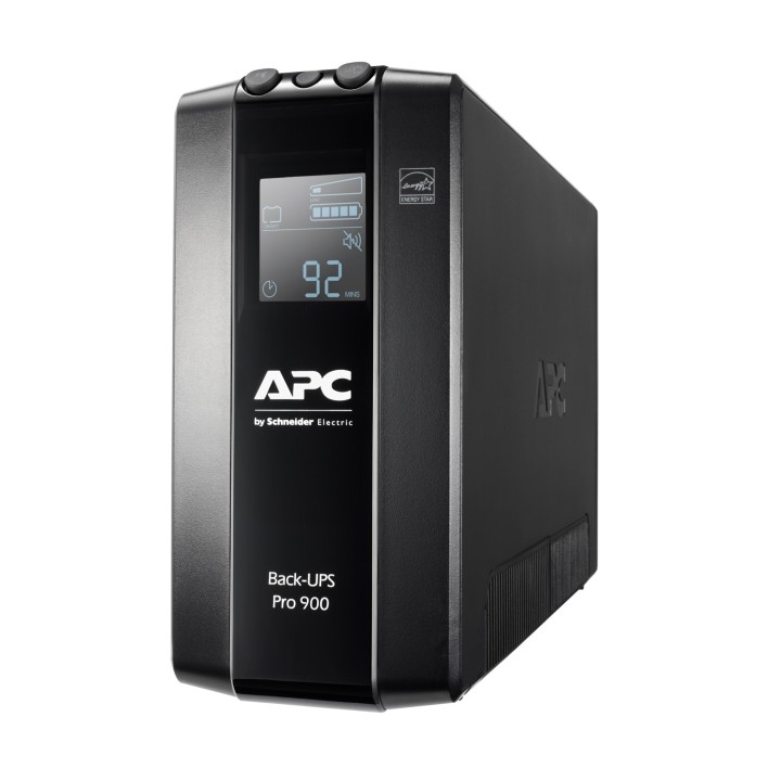 APC sistema de alimentación ininterrumpida (UPS) LÍ­nea interactiva 900 VA, 540 W, 6 salidas AC Negro