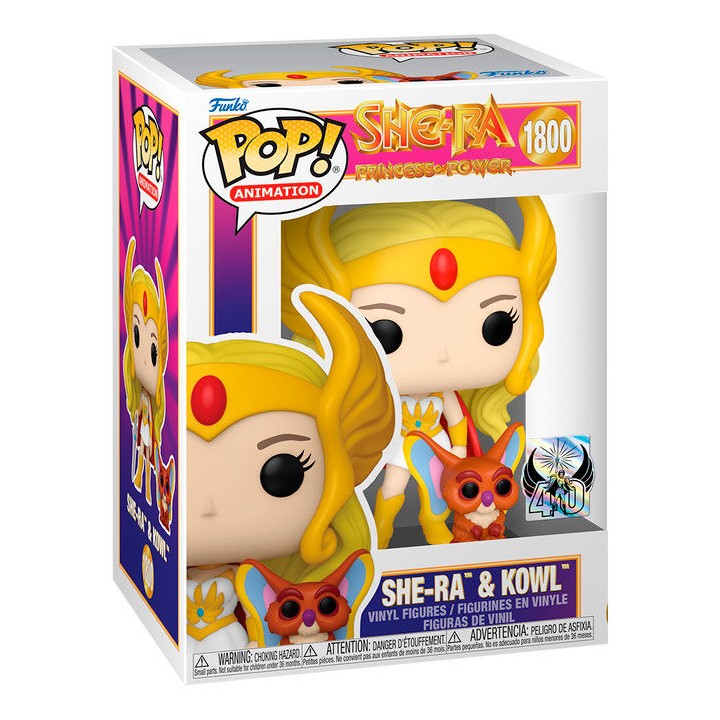 Figura POP She-Ra Princesa del Poder She-Ra & Kowl