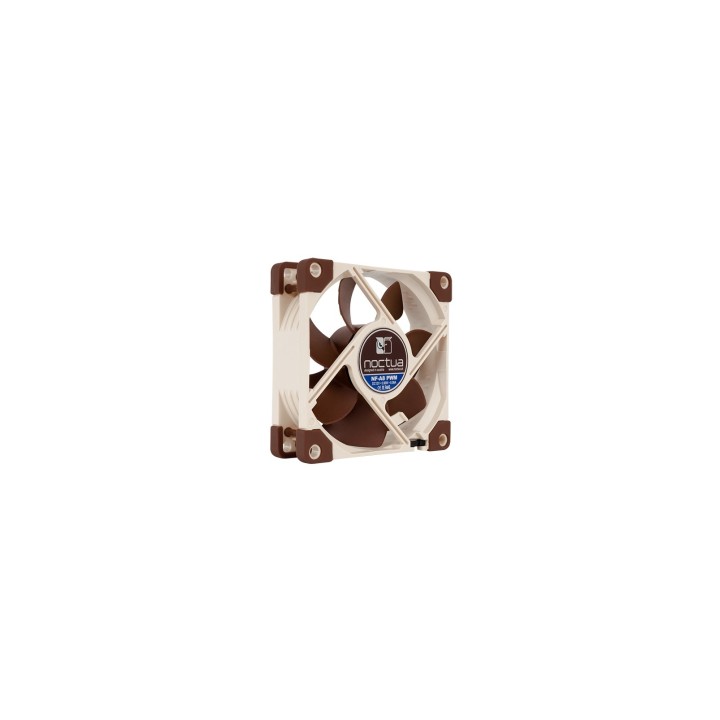NOCTUA ventilador de PC Carcasa del ordenador Enfriador 8 cm Beige, Marrón