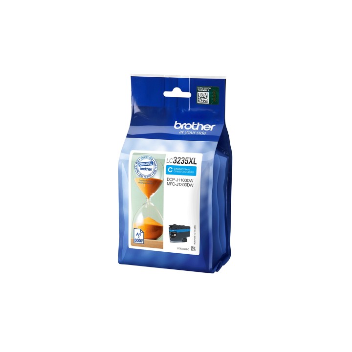Brother LC-3235XLC cartucho de tinta 1 pieza Original Alto rendimiento XL Cian