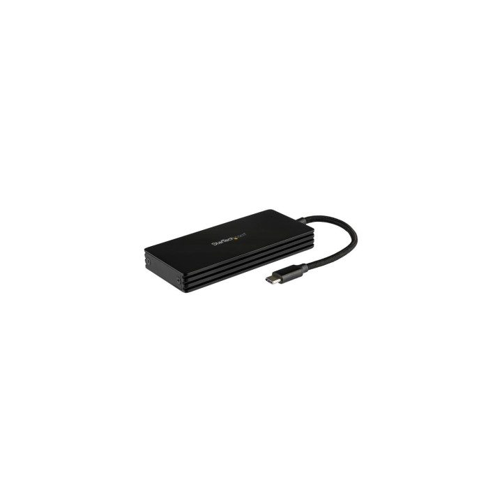 StarTech.com Caja USB 3.1 10Gbps USB-C para SSD M.2 SATA - Caja Externa Portátil para Disco USB Tipo C - de Aluminio