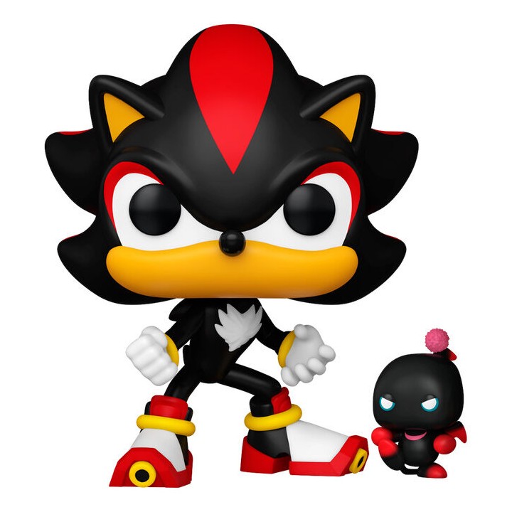 Figura POP Sonic The Hedgehog Shadow with Dark Chao