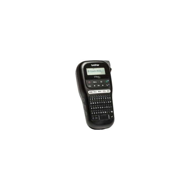 Rotuladora electronica brother transferencia termica 180 x 180dpi TZe qwerty negro PTH110TA1