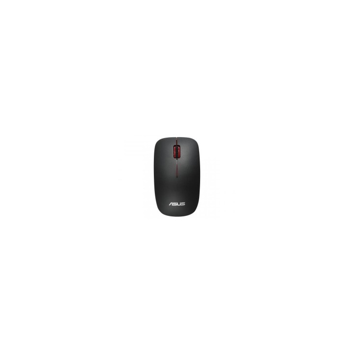 Asus WT300 Raton ambidextro rf inalambrico optico 1600dpi negro rojo