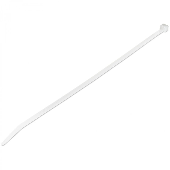 StarTech.com Bridas de 25cm para cables - 4 mm de ancho, 68 mm de diámetro, soportan 22 kg de tensión, de nylon, cierre