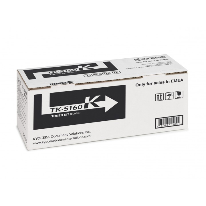 Kyocera tk-5160k toner 1 pieza Original Negro