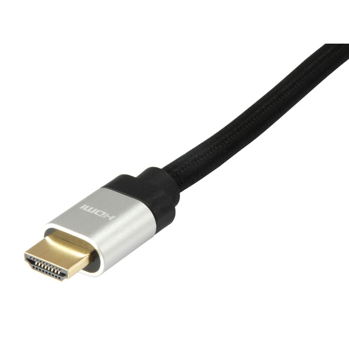 Cable equip hdmi tipo-a estandar macho a macho 3m negro plata 119382